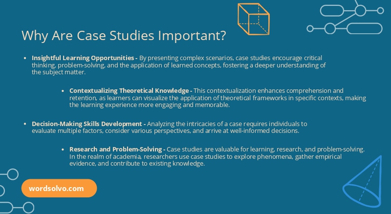 why case studies important